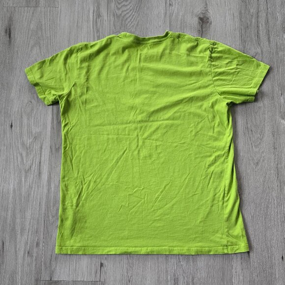 Arc'teryx | lime green graphic print gorpcore cotton t-shirt | MENS L - Picture 7 of 8